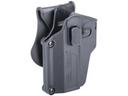 HOLSTER RIGIDE AMOMAX G2 UNIVERSEL GAUCHER NOIR