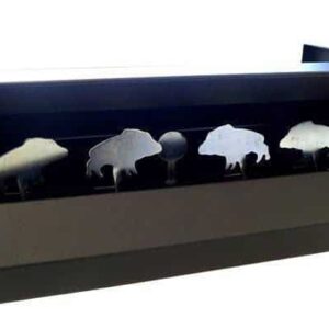 CIBLE METALLIQUE 4 SANGLIERS