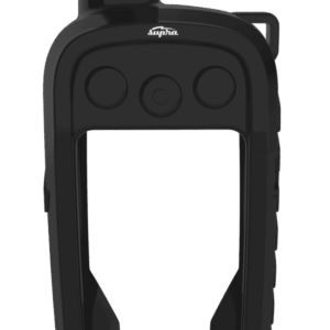 COQUE SILICONE ALPHA 100 TACTILE NOIR