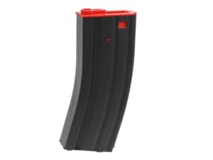 CHARGEUR AEG 300 CPS M4 METAL NOIR/ROUGE