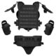 ARMURE IRON WARRIOR NOIRE - Vue 1