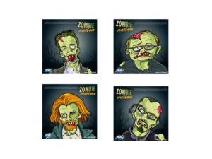 CIBLE 14X14 ZOMBIE X100