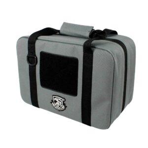 MALLETTE SEMI-RIGIDE DOUBLE PISTOLET GRISE