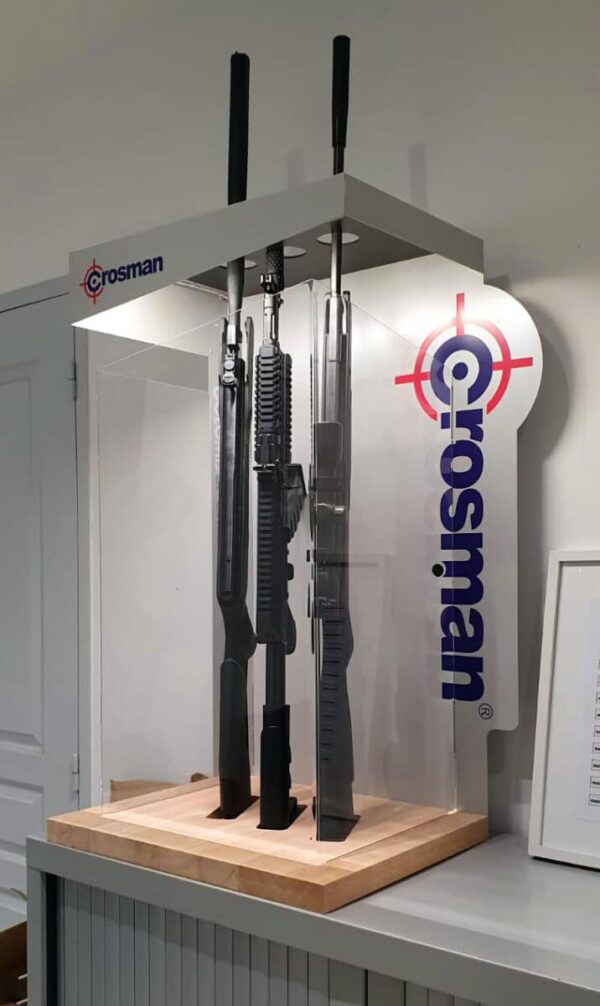 PRESENTOIR CROSMAN - 3 ARMES LONGUES – Image 2