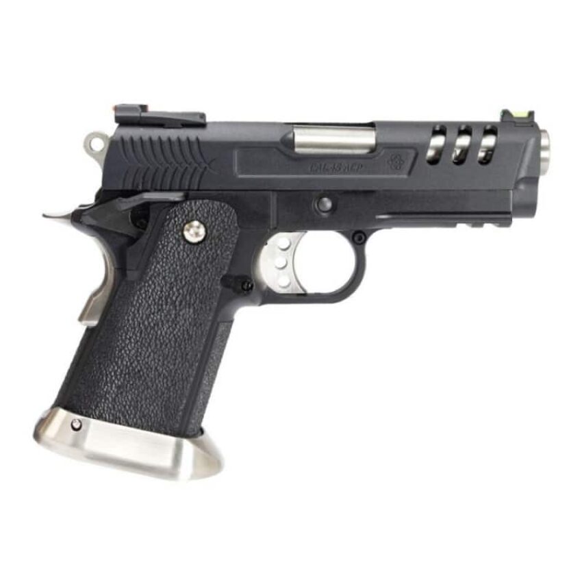 PISTOLET 6MM GAZ HI-CAPA 3.8 NOIR DEINONYCHUS (DEI) - Vue principale
