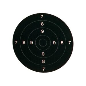 CIBLE 16X16 NOIRE X100