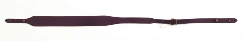 BRETELLE CARABINE CUIR 40MM - Vue principale