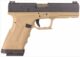 PISTOLET 6MM GAZ GP1799 T6 BK/TAN/GD - Vue principale