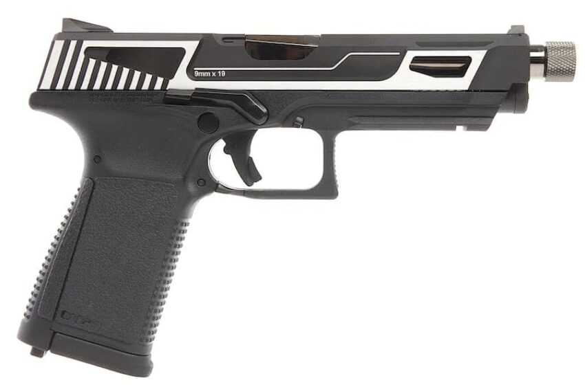 PISTOLET 6MM GTP9 MS SILVER GAZ - Vue principale