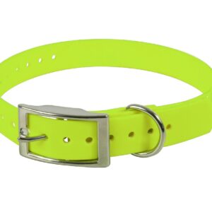 COLLIER BIOTHANE BETA 600X25MM JAUNE