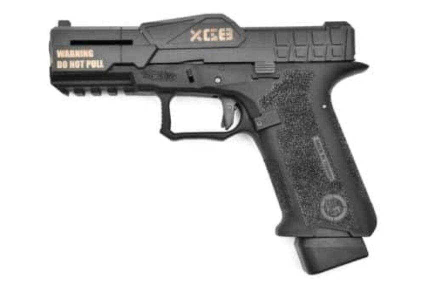 PISTOLET 6MM P1 CSI GAZ NOIR - Vue principale