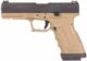 PISTOLET 6MM GAZ GP1799 T6 BK/TAN/GD - Vue 1