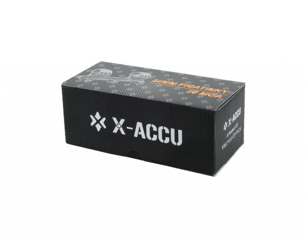 MONTAGE X ACCU PICATINNY 34MM MEDIUM 20MOA – Image 3