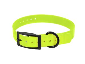 COLLIER BIOTHANE BIOGOLD 600X25X2.6 JAUNE