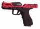 PISTOLET 6MM XG8 MCA GAZ ROUGE - Vue principale