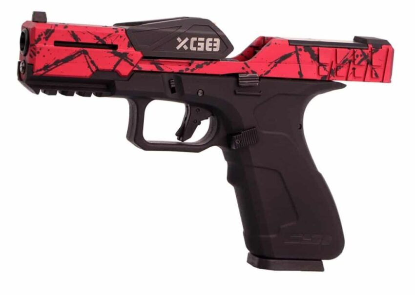 PISTOLET 6MM XG8 MCA GAZ ROUGE - Vue principale