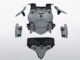 ARMURE IRON WARRIOR GRISE - Vue principale