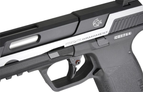 PISTOLET 6MM PIRANHA MK I SILVER – Image 4