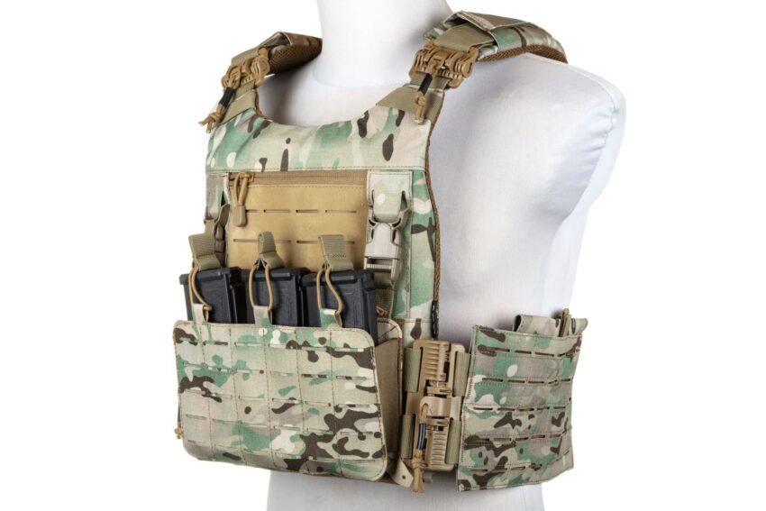 VESTE PLATE CARRIER QR MULTICAM - Vue principale