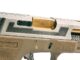 PISTOLET 6MM GAZ T4 SV SLIDE GD BARREL TAN FRAME - Vue 2