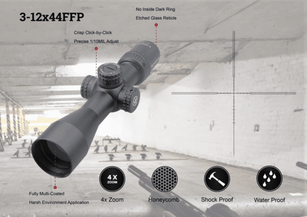 LUNETTE VEYRON 3-12X44 SFP 30MM – Image 2