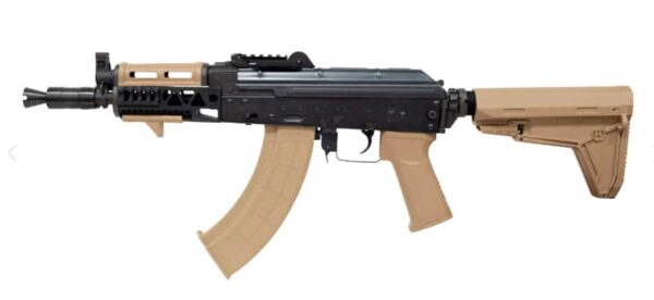 REPLIQUE LONGUE 6MM AK74 U TACTICAL  TAN – Image 2