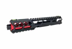 CULASSE AAP01 FUKU-2 CNC NOIRE / ROUGE - Long Cutout version