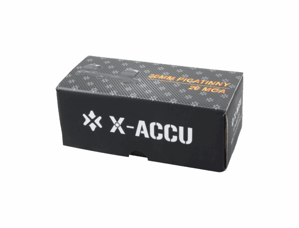 MONTAGE X ACCU PICATINNY 30MM MEDIUM 20MOA – Image 4