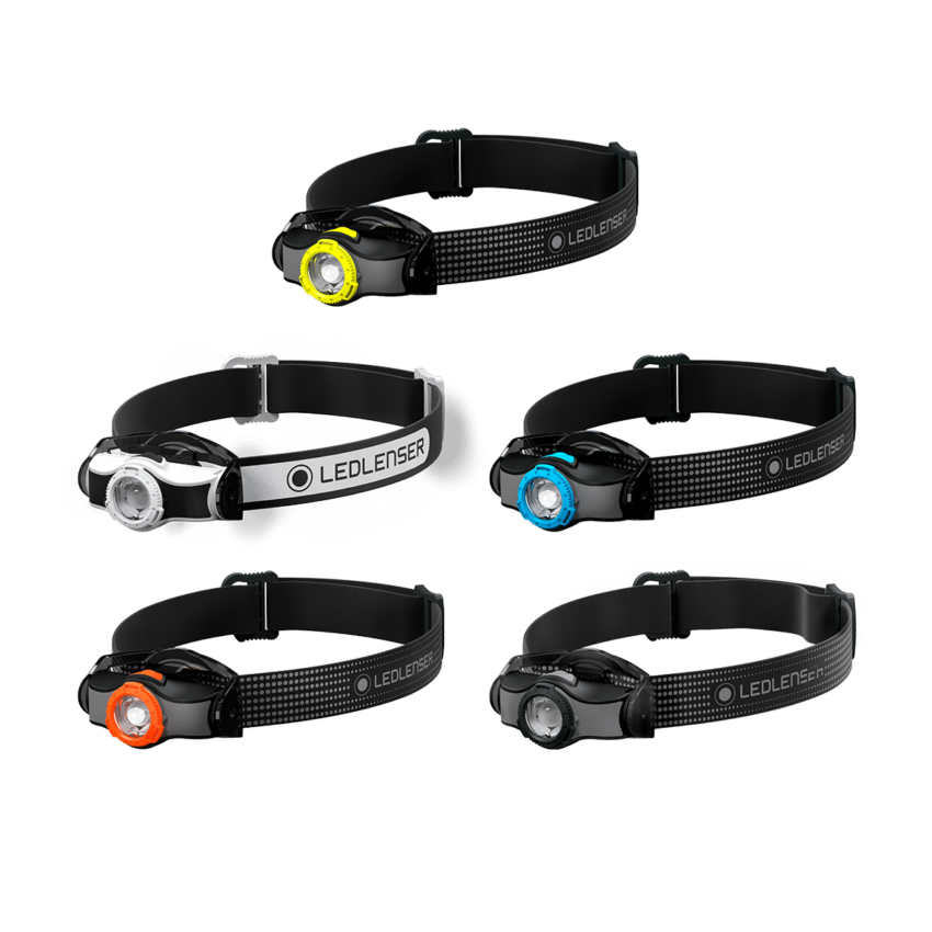 FRONTALE MH3 BLACK GREY 200 LUMEN - Vue principale