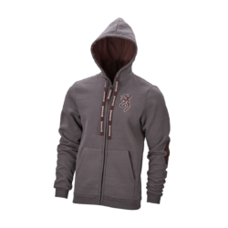 SWEATSHIRT ZIP SNAPSHOT ASHGREY 2XL