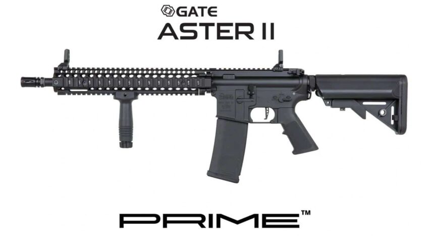 REPLIQUE LONGUE 6MM SA-P26 DANIEL DEFENSE ASTER II NOIRE - Vue principale