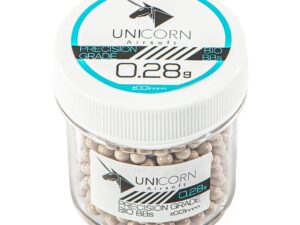 BILLES BIO 0.28G BLANCHES HAUTES PRECISION EN POT 1000PCS