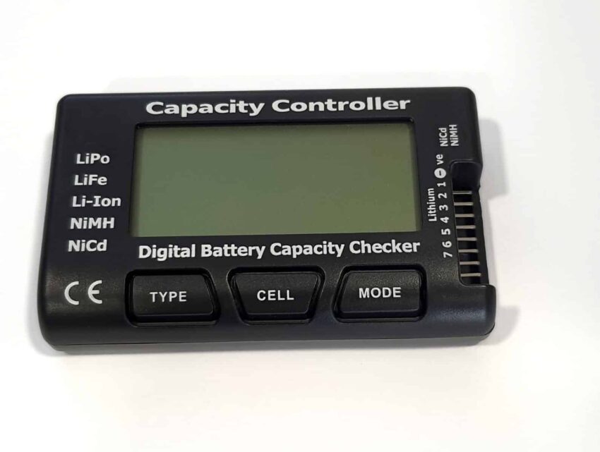 TESTEUR DE BATTERIES - Vue principale