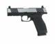 PISTOLET 6MM MKW BLOWBACK METAL NOIR ET CHROME - Vue principale