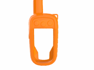 COQUE SILICONE ALPHA 100 TACTILE ORANGE