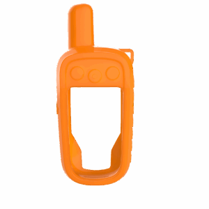 COQUE SILICONE ALPHA 100 TACTILE ORANGE