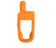 COQUE SILICONE ALPHA 100 TACTILE ORANGE - Vue principale