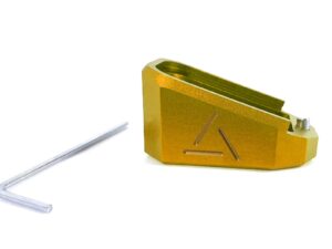 EXTENSION DE CHARGEUR ALU +3 JAUNE POUR TP9