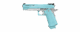 PISTOLET 6MM GPM1911 MACARON BLUE GAZ - Vue 1