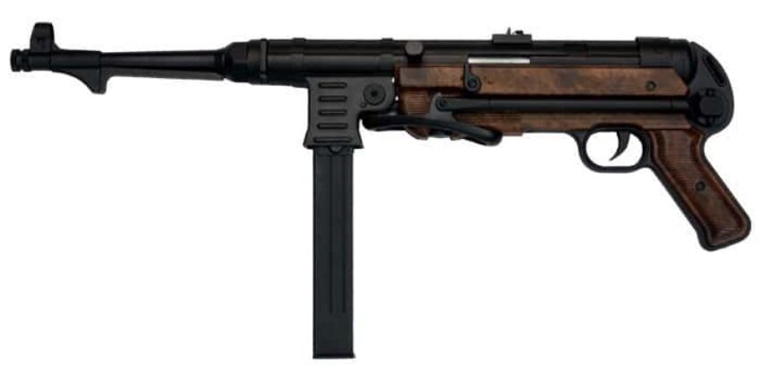REPLIQUE LONGUE 6MM MP40 BOIS AEG - Vue principale