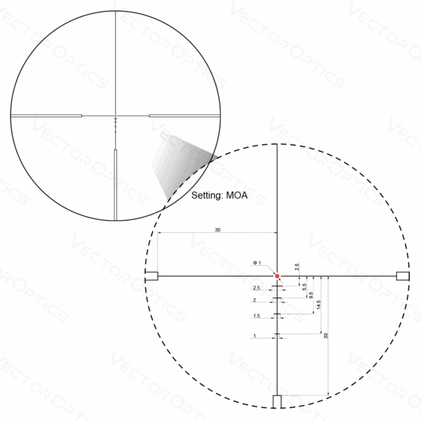 LUNETTE GRIMLOCK 1-6X24 SFP GENII VTC-3 – Image 2