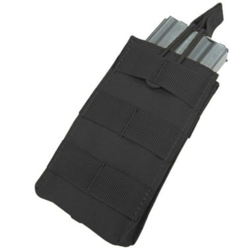 POCHE MOLLE 5.56 (M4/MAK/AUG) NOIRE - Vue principale