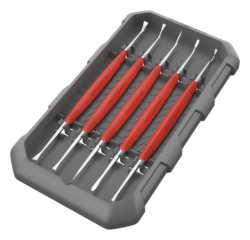 SET DE NETTOYAGE PICS ACIER ACCU-GRIP