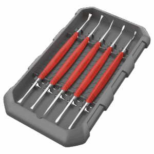 SET DE NETTOYAGE PICS ACIER ACCU-GRIP