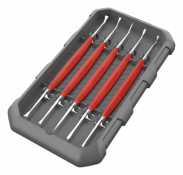 SET DE NETTOYAGE PICS ACIER ACCU-GRIP