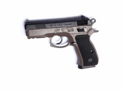 PISTOLET 6MM CZ 75D COMPACT RESSORT BICOLORE