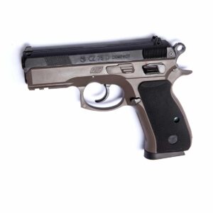 PISTOLET 6MM CZ 75D COMPACT RESSORT BICOLORE