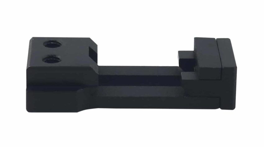 ADAPTATEUR DE RAIL PICATINNY POUR RECUPERATEUR DE DOUILLES - Vue principale