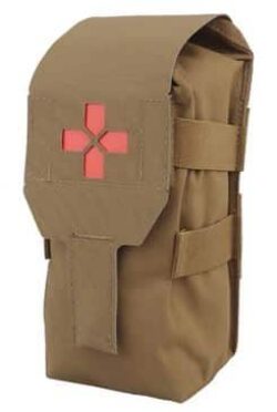 POCHE MOLLE VERTICAL FIRST AID TAN