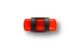 GUIDON FLUO ROUGE AJOURE M2.6 D4 L11 - Vue principale